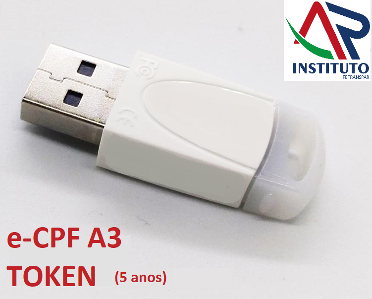 E-CPF A3 EM TOKEN (VALIDADE DE 05 ANOS)